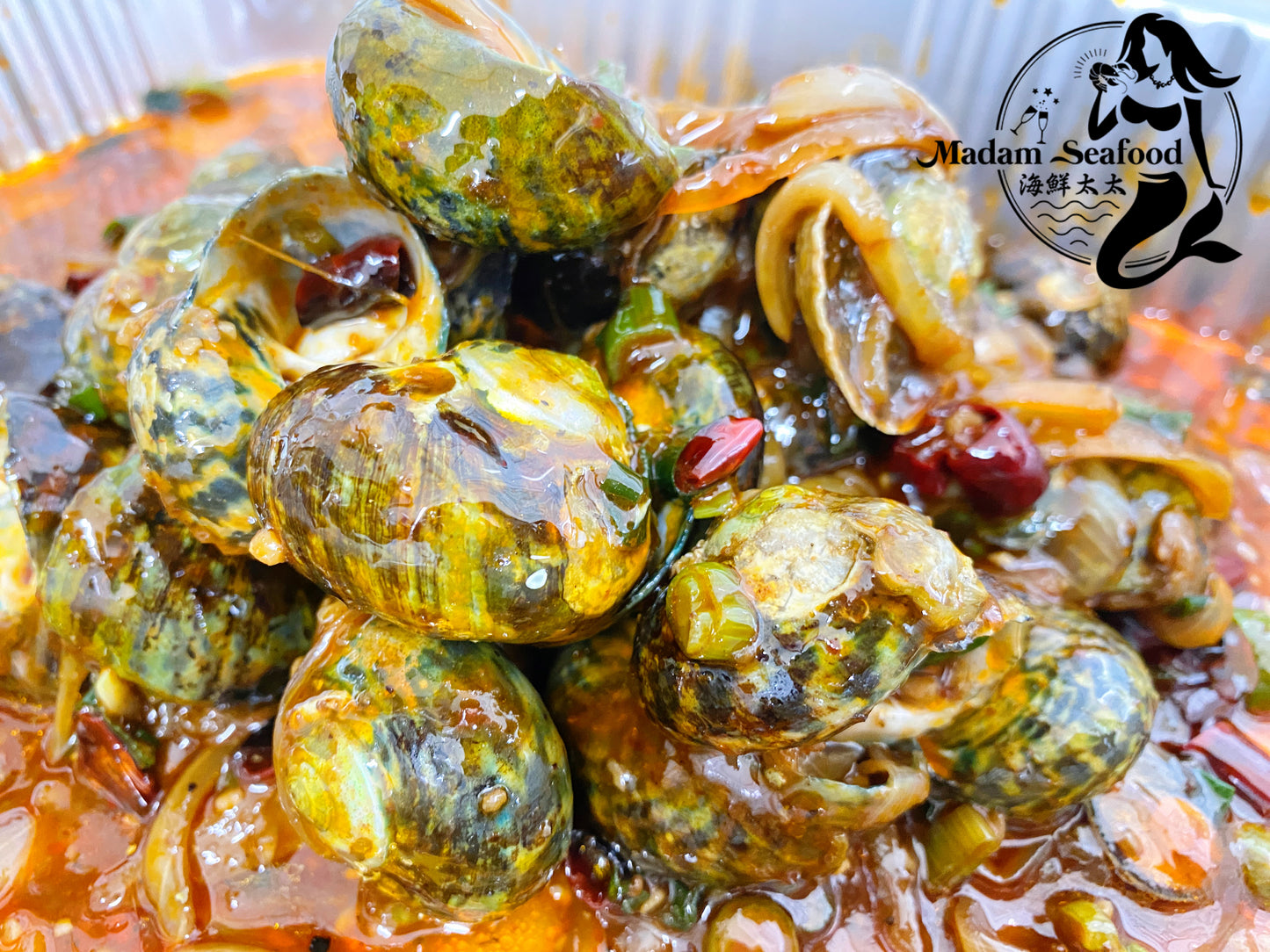 Hot & Spicy Periwinkles【香辣海螺】(cooked)【Friday Only】
