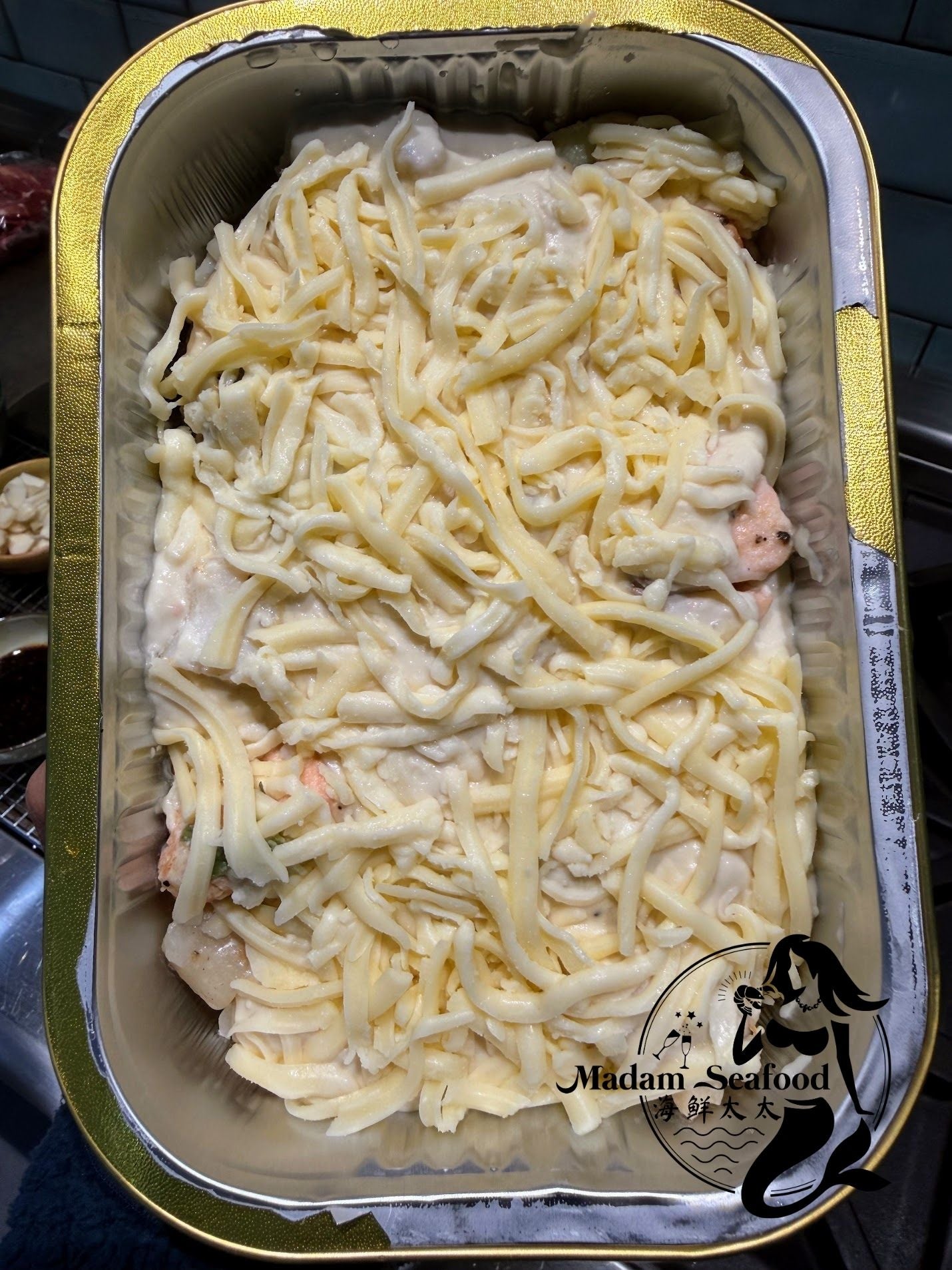 Creamy Cheese Seafood Mix