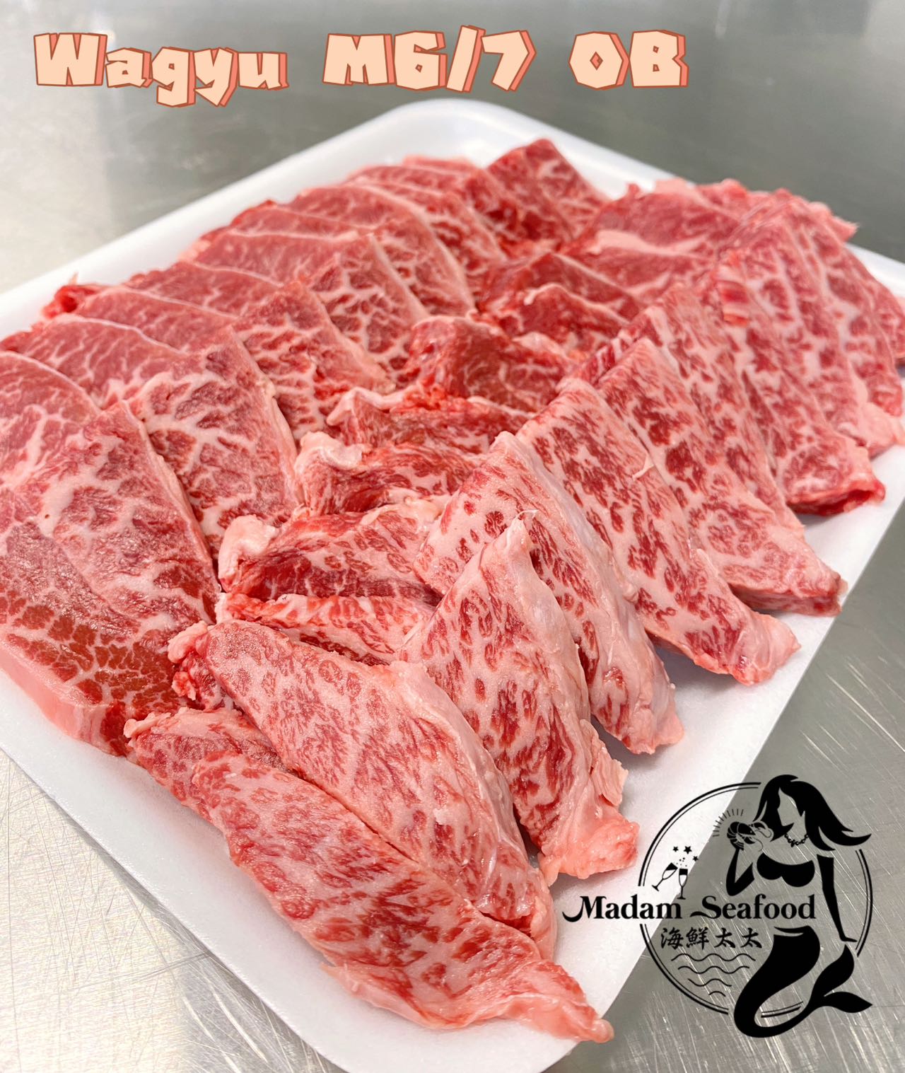 Jack's Creek Purebred Wagyu M6/7 Sliced Oyster Blade (frozen)【300g】